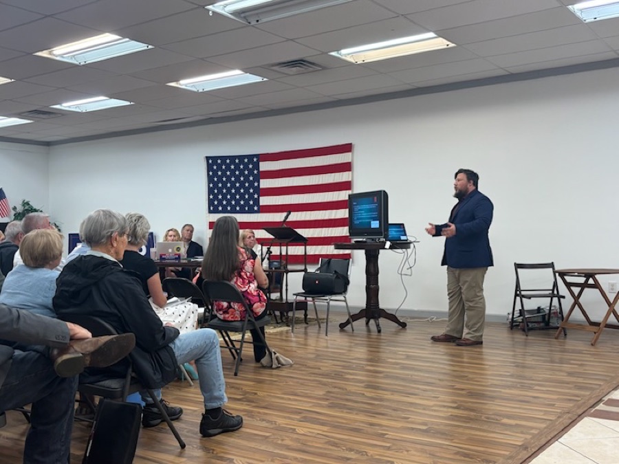 Williamsburg-James City County Republicans gathered at a committee event